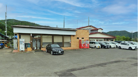 東北本線 越河駅より 徒歩6分